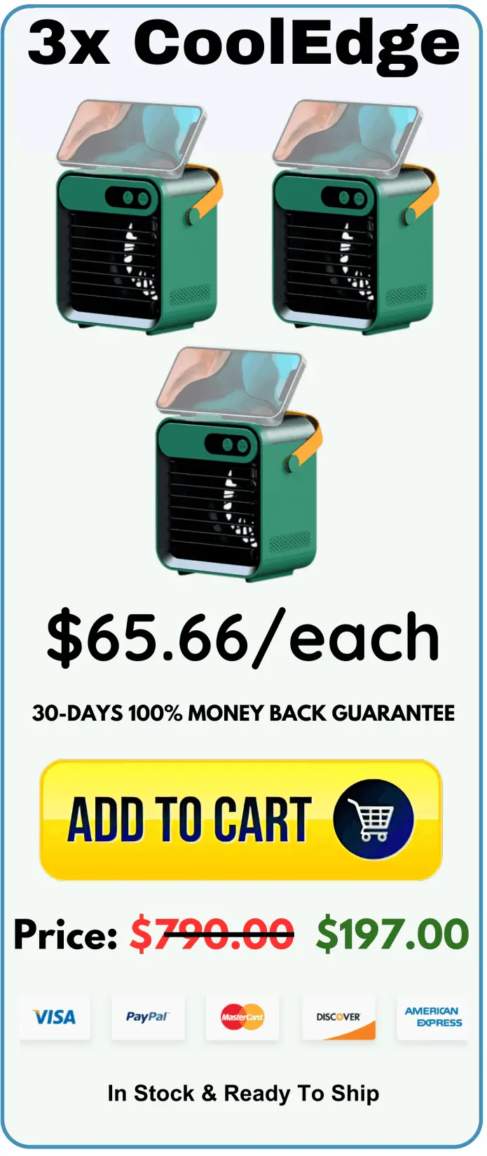 CoolEdge package price 